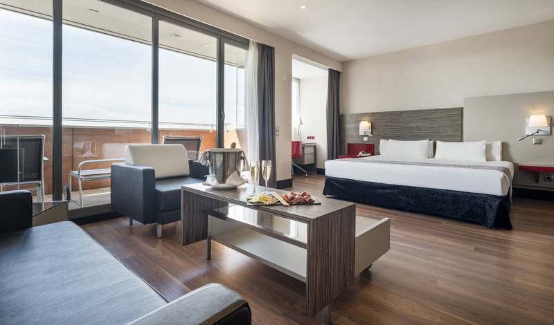 Junior suite Hotel ILUNION Barcelona