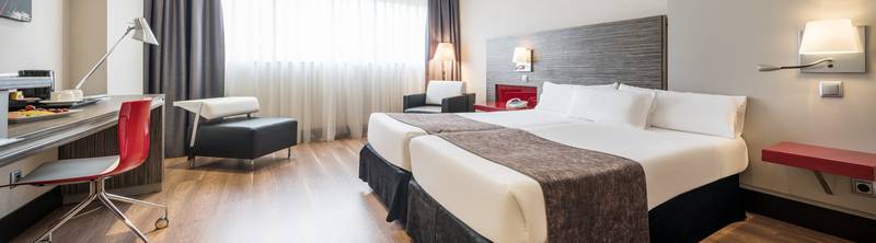 Habitación individual corporate Hotel ILUNION Barcelona